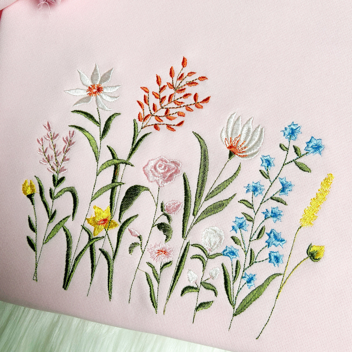 wildflower botany embroidered sweatshirt  dragonfly t shirt  floral embroidered sweatshirt  sweater  crew neck sweatshirt 1742959614118.jpg