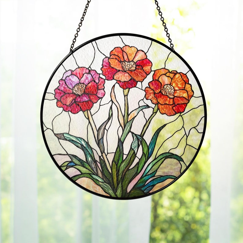 birth flower glass suncatcher ornament birth month flower acrylic window hanging birth flower memorial gift mothers day gift for mom 1743040956438.jpg