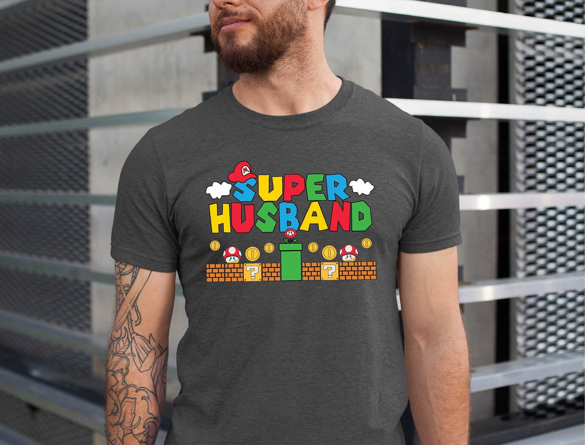 super husband shirt funny husband tshirt fathers day shirt gamer husband shirt father gift tee fathers day gift funny husband shirt 1743474294902.jpg