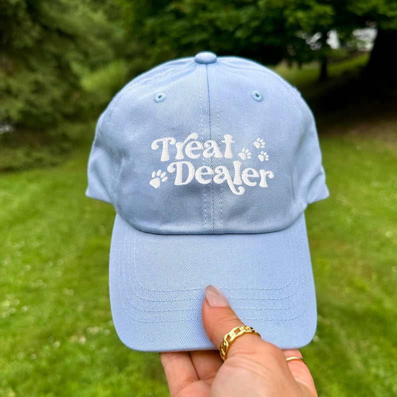 treat dealer hat embroidered gift for dog moms funny dog mom or dad baseball cap for pet lovers embroidery paw print gift for pet owners 1744345294980.jpg