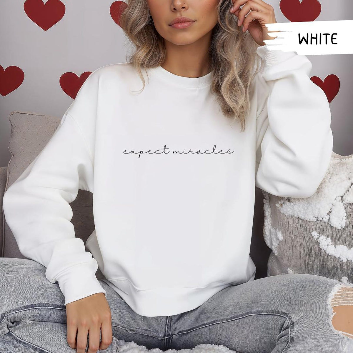 ivf sweatshirt stay positive crewneck ivf miracle shirt ivf shirts infertility gifts ivf gifts positive vibes ivf transfer day shirt 1744357818655.jpg