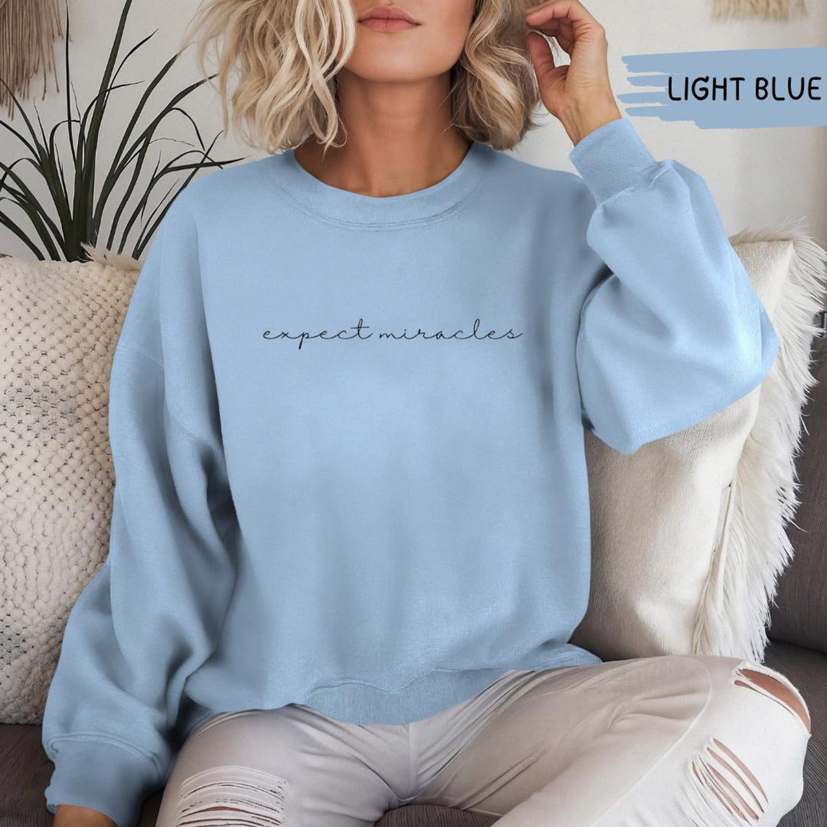 ivf sweatshirt stay positive crewneck ivf miracle shirt ivf shirts infertility gifts ivf gifts positive vibes ivf transfer day shirt 1744357818993.jpg