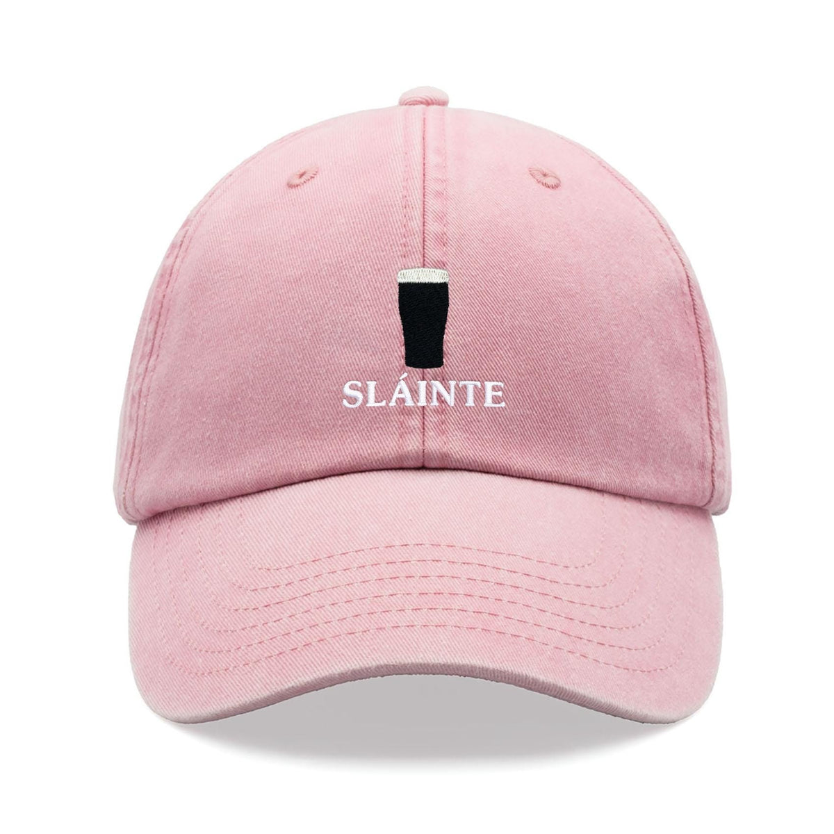 sl inte pint glass baseball cap vintage washed cotton unisex dad hat adjustable beer stout drinker faded sports summer holiday ireland irish 1744426618410.jpg