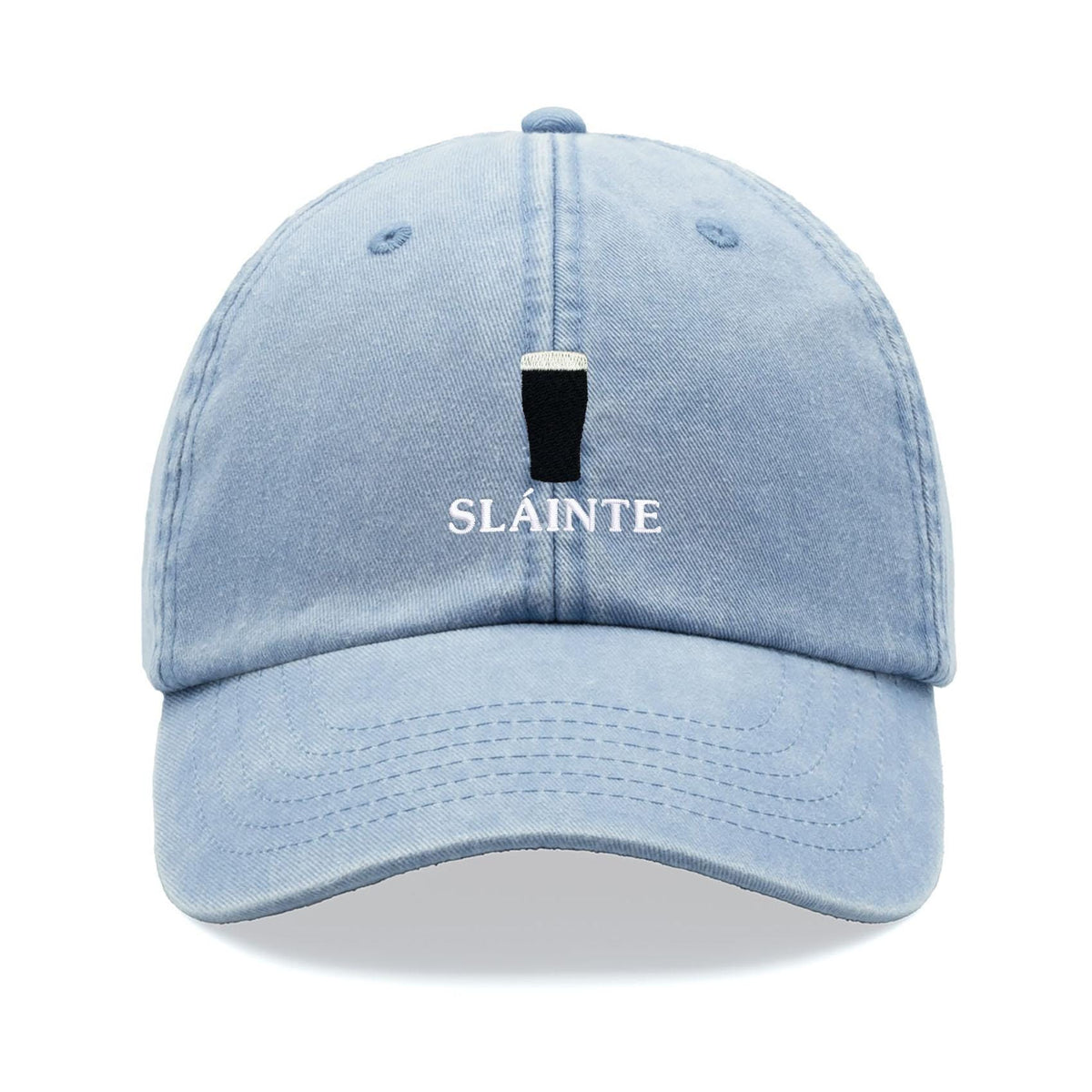 sl inte pint glass baseball cap vintage washed cotton unisex dad hat adjustable beer stout drinker faded sports summer holiday ireland irish 1744426618549.jpg