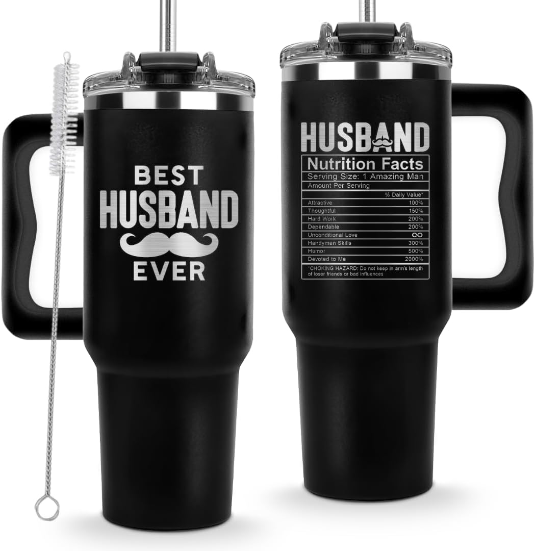 best husband ever tumbler 40 oz hubby coffee mug from wife worlds best husband gifts idea wedding anniversary valentines day christmas birthday gifts for men him husband fathers day presents 1744709718458.jpg
