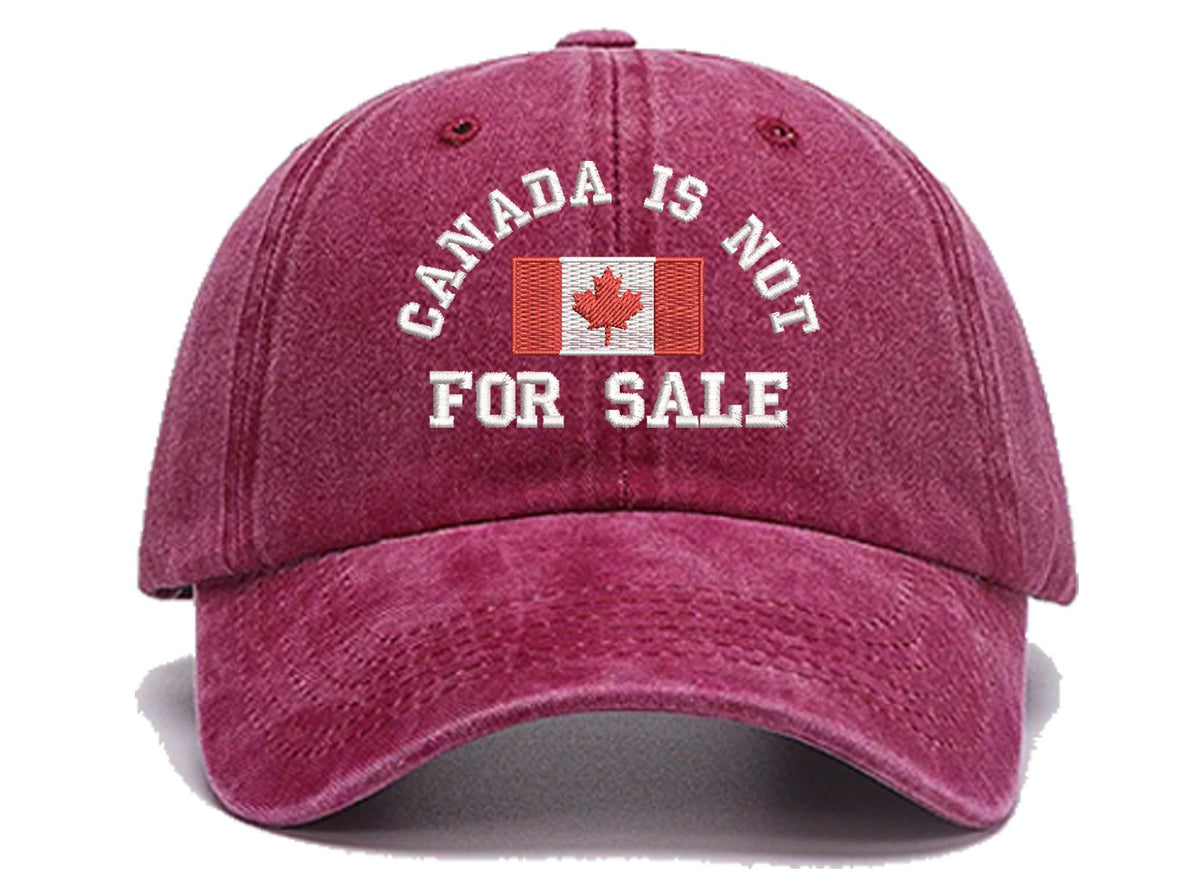 canada is not for sale hat canada embroidered hat gift for canadians 1744793924340.jpg