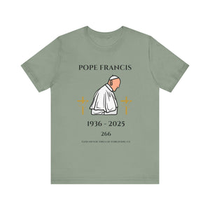 pope francis commemorative t shirt vatican catholic tee religious shirt unisex jersey top christian quote shirt 1745228046258.jpg