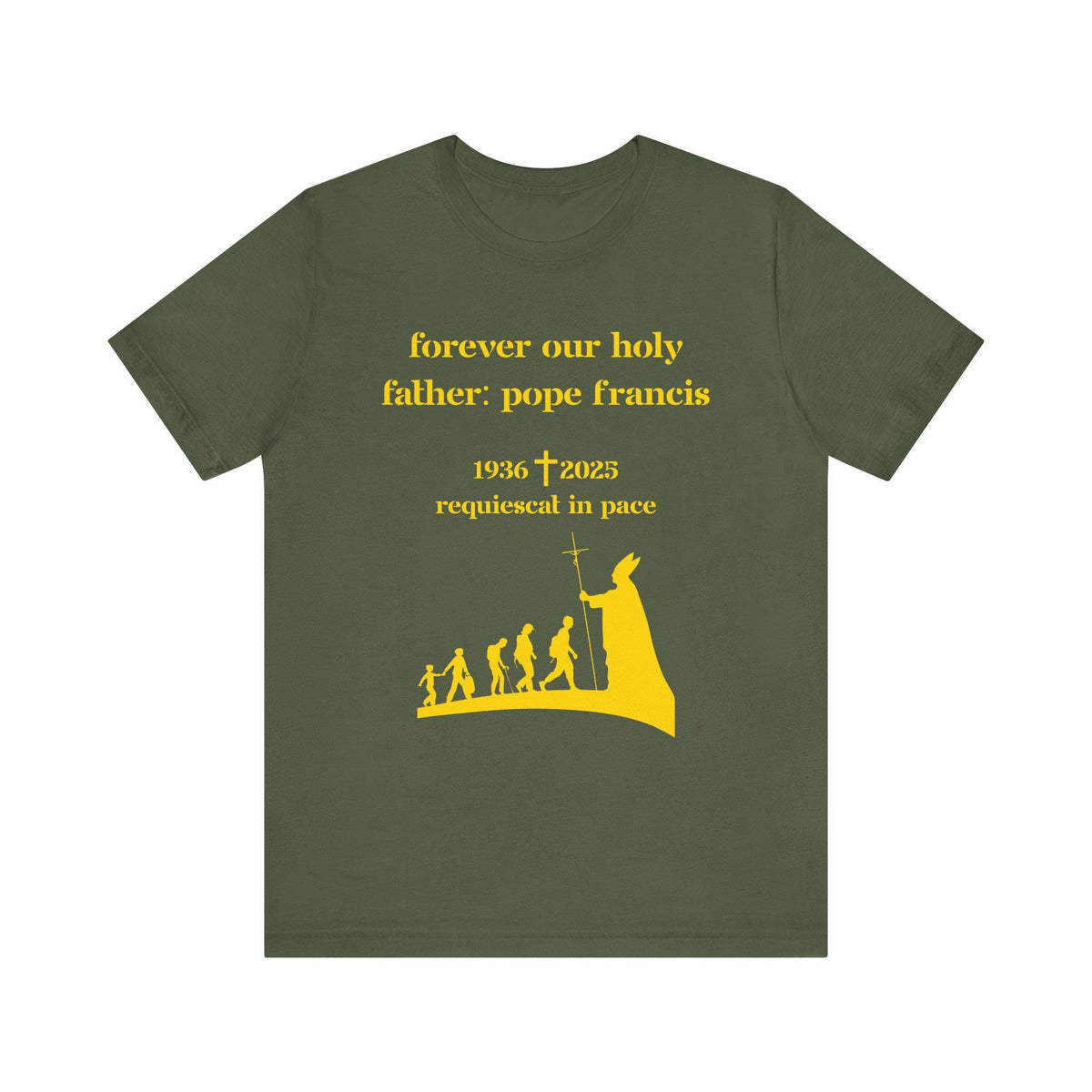 pope francis memorial t shirt in loving memory tee rip pope shirt catholic commemorative top rest in peace pope francis vatican gift 1745228635483.jpg