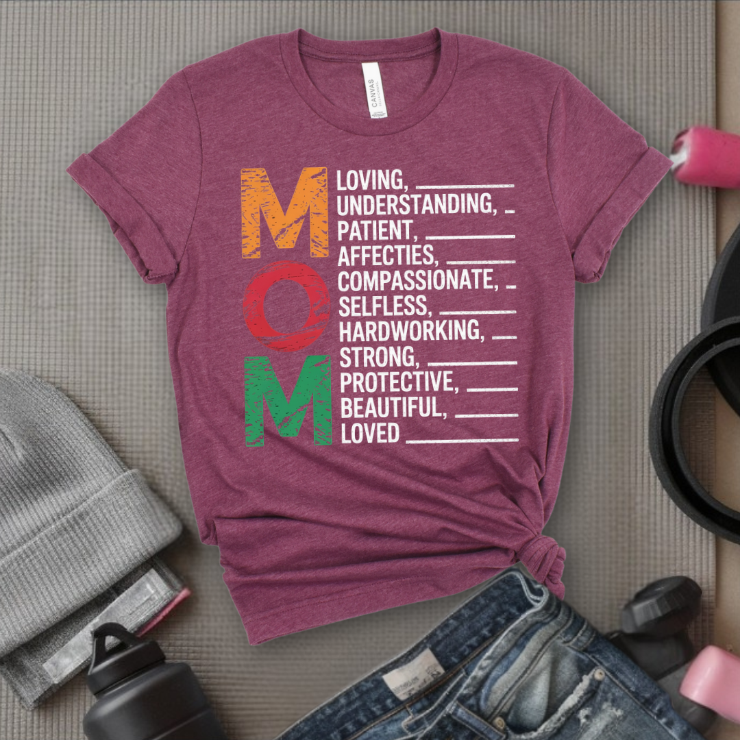 mom loving understanding patient tshirts   mothers day gifts   women tee 1745291667384.png