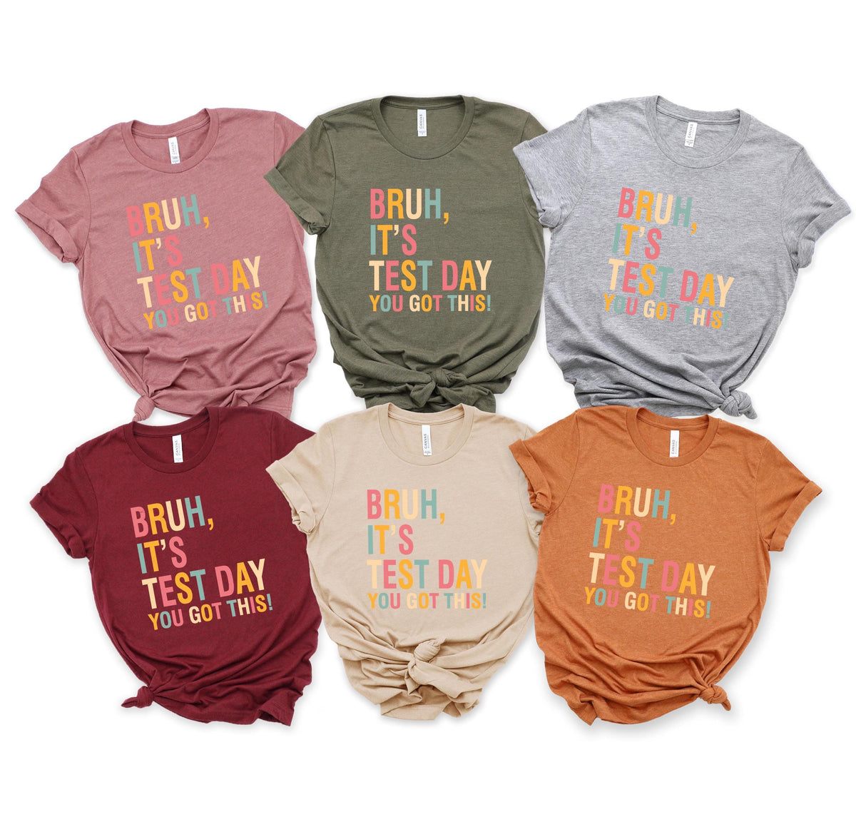 bruh its test day shirttest day shirttesting shirtteacher shirtback to school shirtboho shirtteacher team shirtsteacher testing tee 1745382150533.jpg