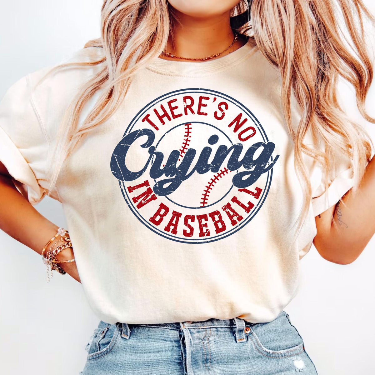 theres no crying in baseball shirt baseball mom t shirt baseball mama tee game day shirt baseball player shirt sports mom t shirts 1745552378320.jpg
