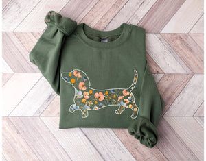 dachshund mom sweatshirt  dachshund personalized sweatshirt  dog personalized gift  dachshundmama gift  dachshund gift 1745811163846.jpg