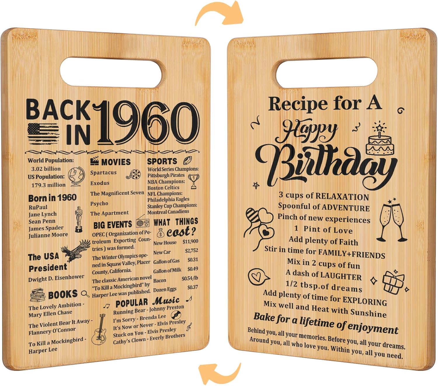 65th birthday gifts for women menback in 1960recipe for a happy birthday cutting board gift for her him65th birthday gifts ideascool gifts for 65 year old woman 1746437597913.jpg