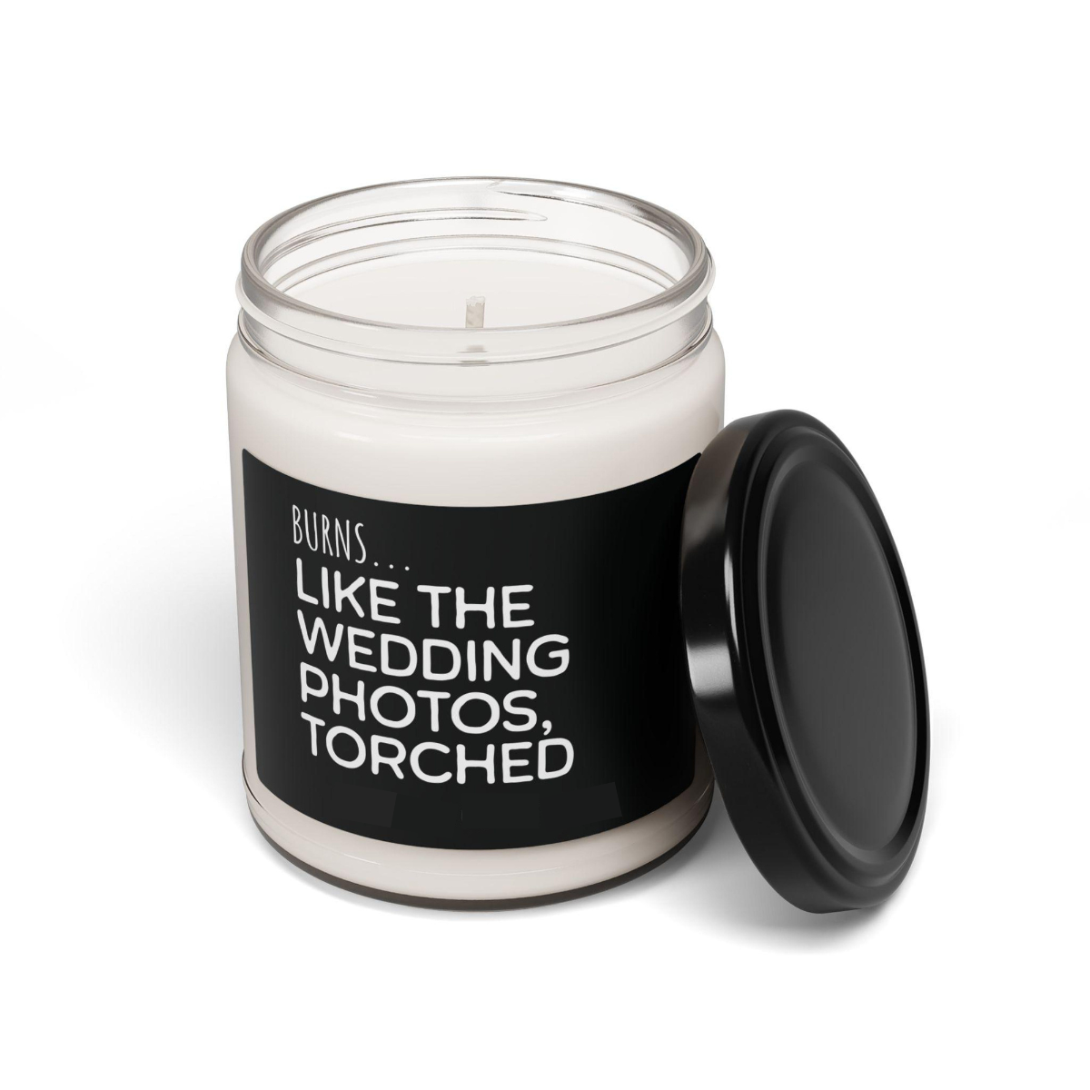 funny burns like the wedding photos torched candle   divorce gift for her petty breakup soy candle ex husband gag gift bff present 1746589220874.png