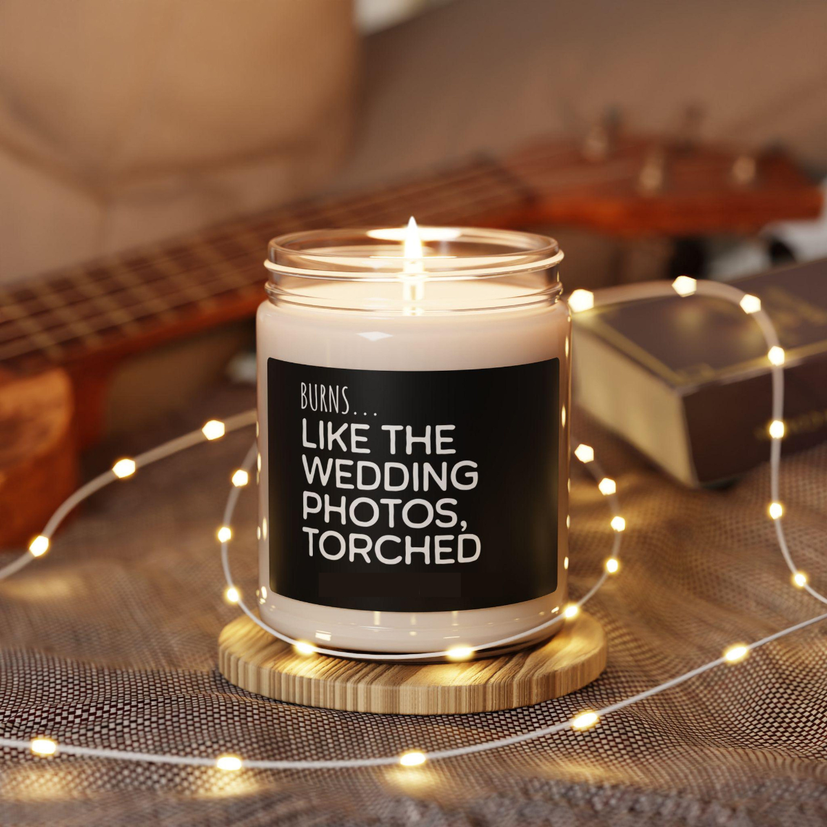 funny burns like the wedding photos torched candle   divorce gift for her petty breakup soy candle ex husband gag gift bff present 1746589221453.png