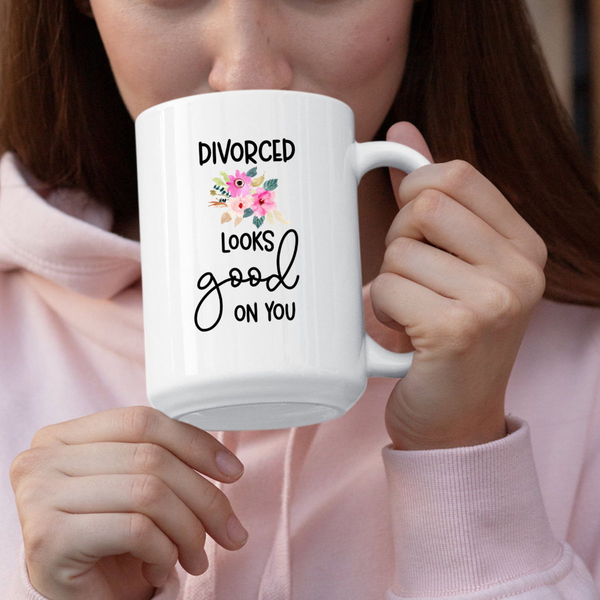 divorce looks good on you adult humor coffee mug looking for the d breakup care package divorce gift 1746590778091.png