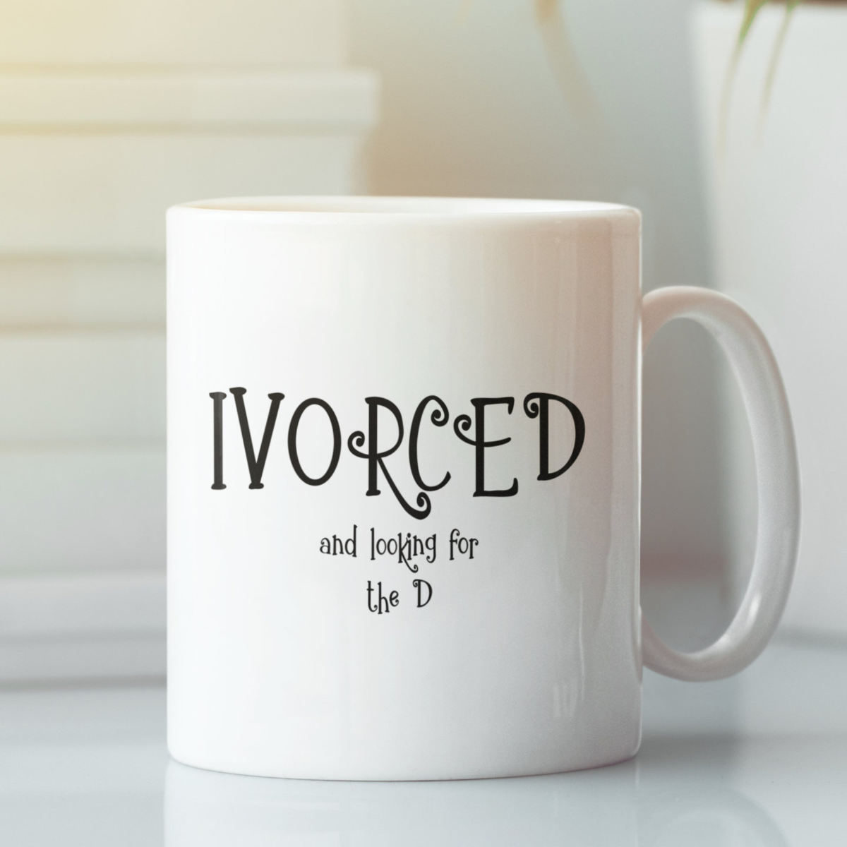 divorce gifts for her adult humor coffee mug looking for the d breakup care package divorcee gift 1746591444842.png