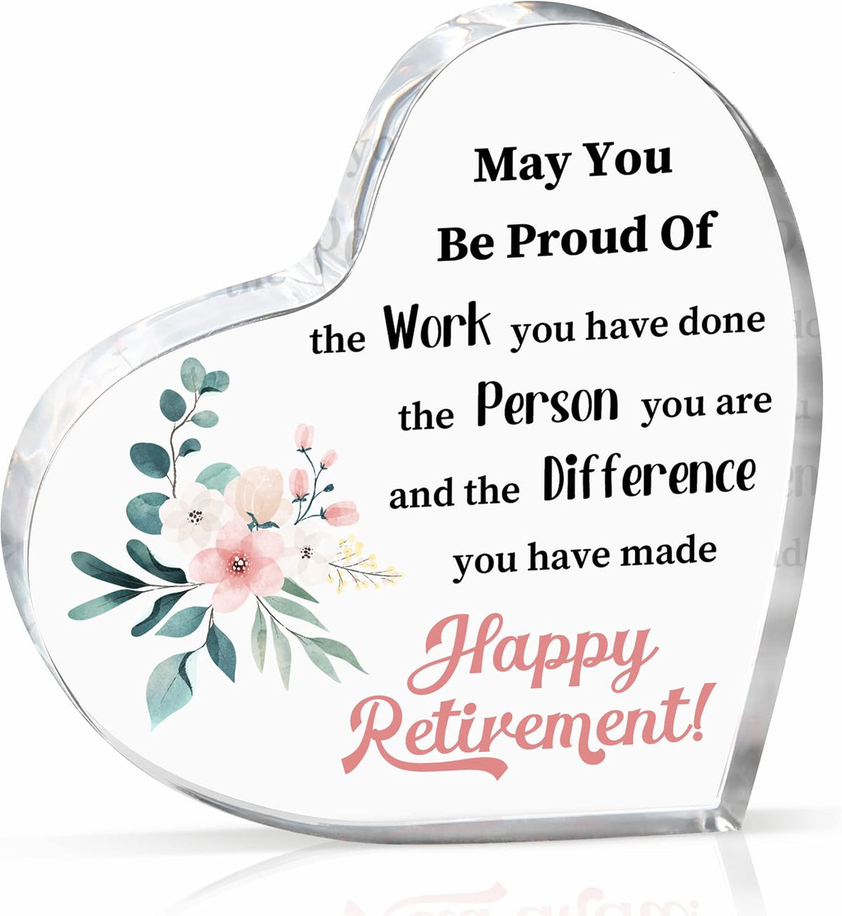 the different you have made classy retirement keepsake   acrylic plaque 1747284350729.jpg