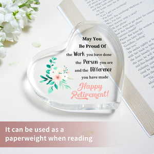 the different you have made classy retirement keepsake   acrylic plaque 1747284350762.jpg