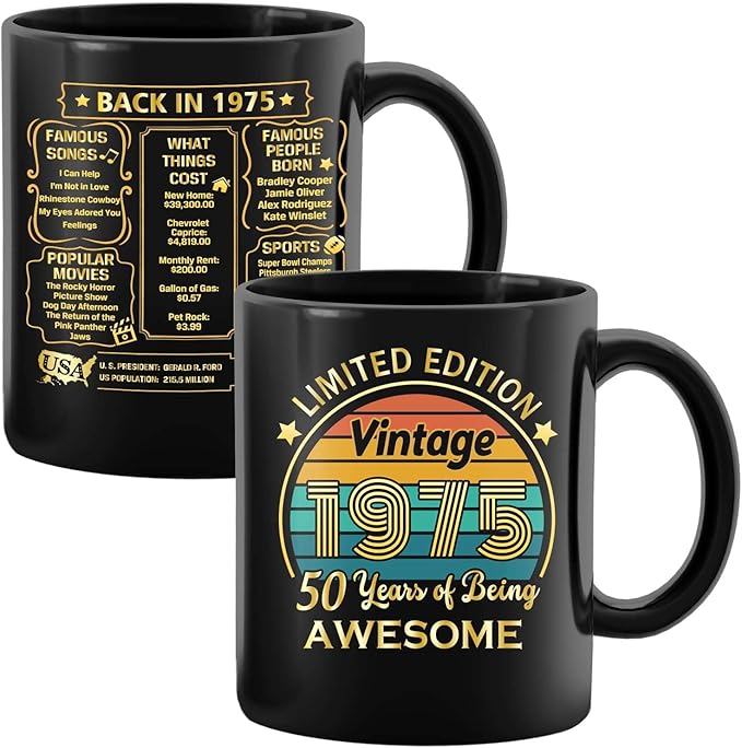 50th birthday gifts for women men 50th birthday gifts for him 1975 birthday gifts for women men 50 years old gifts 1975 birthday gifts for her him 50th birthday presents coffee mug 1747803414699.jpg