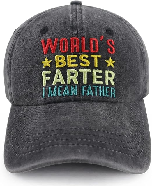 Worlds Best Farter I Mean Father Hats For Men Papa Funny Adjustable Washed Cotton Embroidered Dad Baseball Cap 1748315483584.jpg