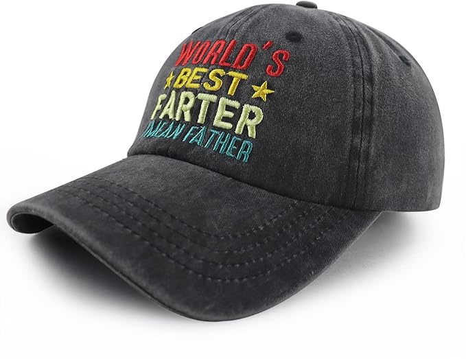 Worlds Best Farter I Mean Father Hats For Men Papa Funny Adjustable Washed Cotton Embroidered Dad Baseball Cap 1748315483586.jpg