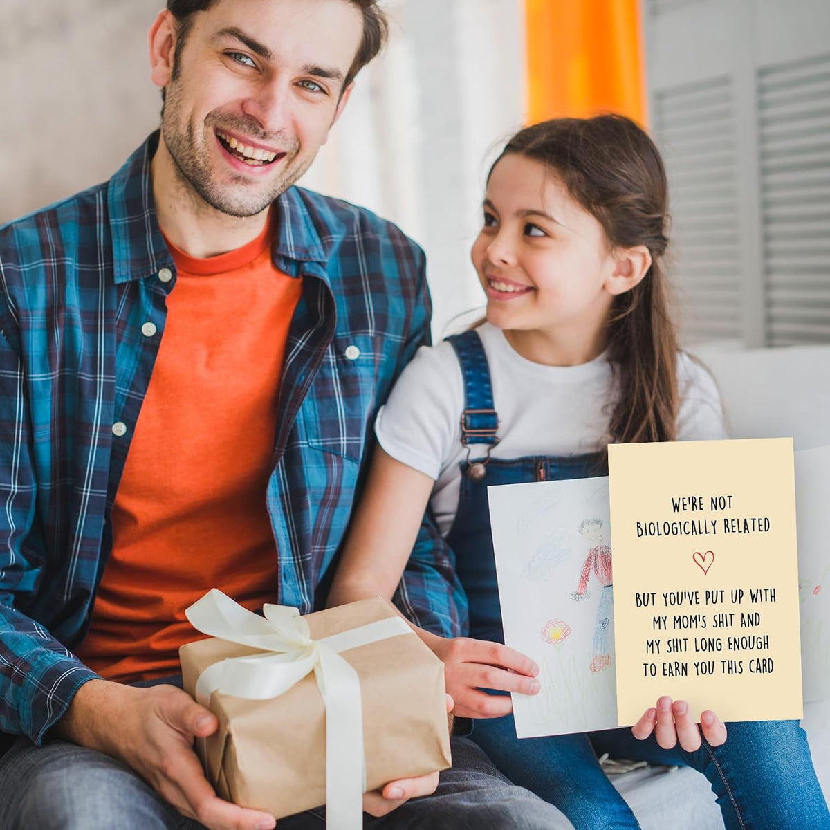 Funny Fathers Day Card For Step Dadhappy Fathers Day Gifts From Step Daughter Sonbonus Dad Fathers Day Card Gift 1748504600621.jpg