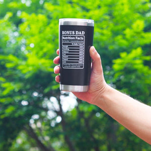 Bonus Dad Tumbler Bonus Dad Fathers Day Gifts From Daughter Son Kids   Best Ever Gifts Funny Birthday Gift For Stepdad No1 Cup Tumbler 20oz 1748506786953.jpg