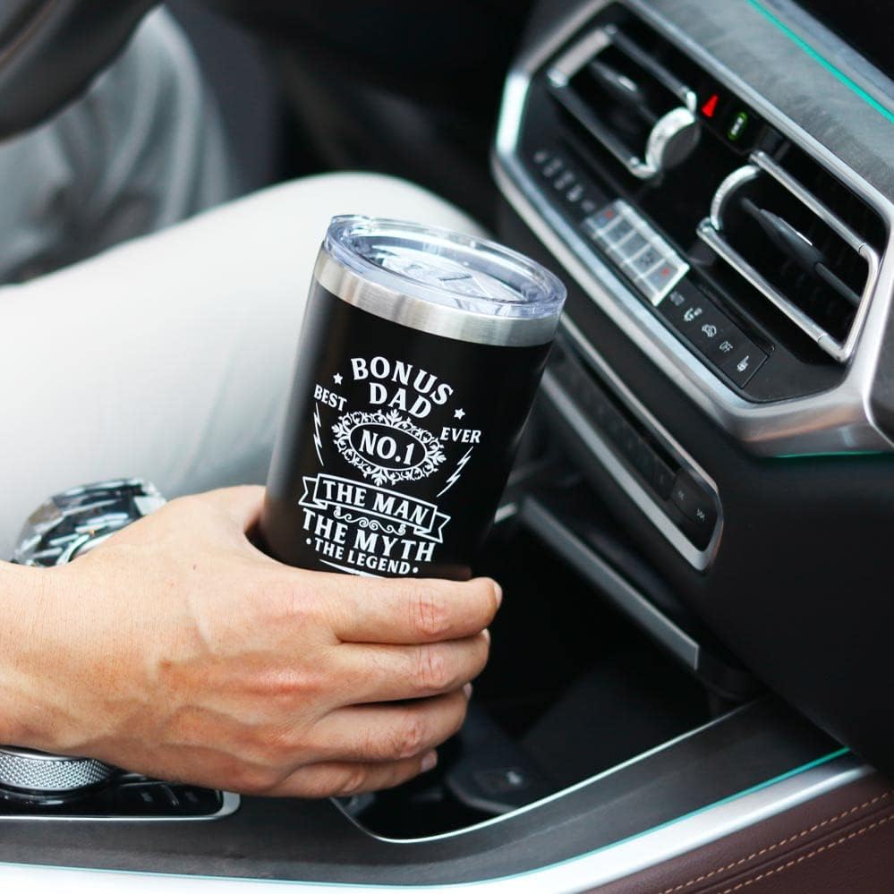 Bonus Dad Tumbler Bonus Dad Fathers Day Gifts From Daughter Son Kids   Best Ever Gifts Funny Birthday Gift For Stepdad No1 Cup Tumbler 20oz 1748506786981.jpg
