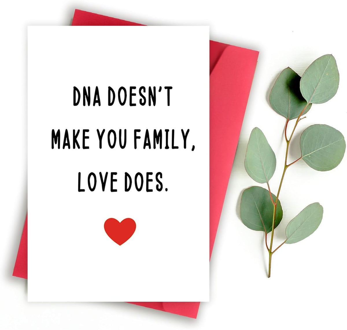 Funny Bonus Dad Card For Fathers Day Fathers Day Gift For Stepdad Dad Birthday Gifts From Stepdaughter Stepson Step Fathers Day Card Dna Doesnt Make You Family Love Does 1748507229941.jpg