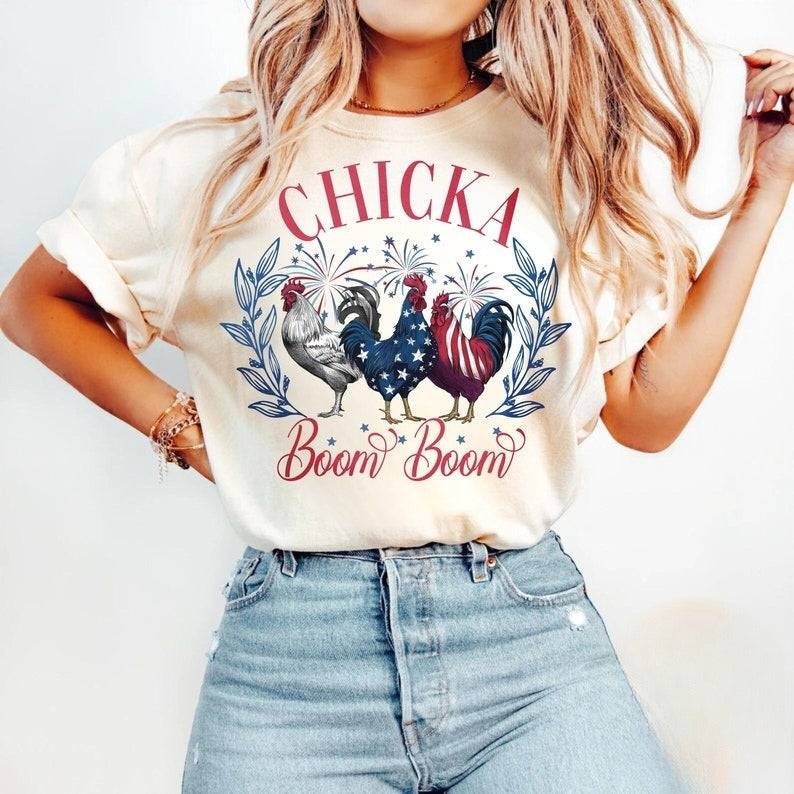Funny 4th Of July Sweatshirt Chicken Shirt Independence Day Shirt Usa Flag Shirt Patriotic Shirt Womens Fourth Of July Funny Farmer Farm 1748856771013.jpg