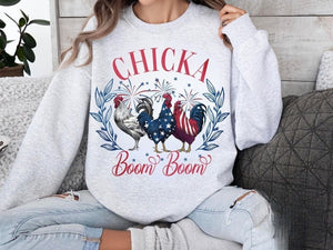 Funny 4th Of July Sweatshirt Chicken Shirt Independence Day Shirt Usa Flag Shirt Patriotic Shirt Womens Fourth Of July Funny Farmer Farm 1748856771550.jpg
