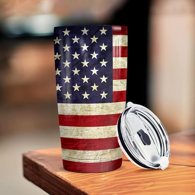 American Flag Tumbler 20oz Stainless Steel Insulated Tumblers 4th Of July Cups With Lids Coffee Travel Mug Cup For Men Boys Dad Grandpa Fathers Day 1749176358195.jpg