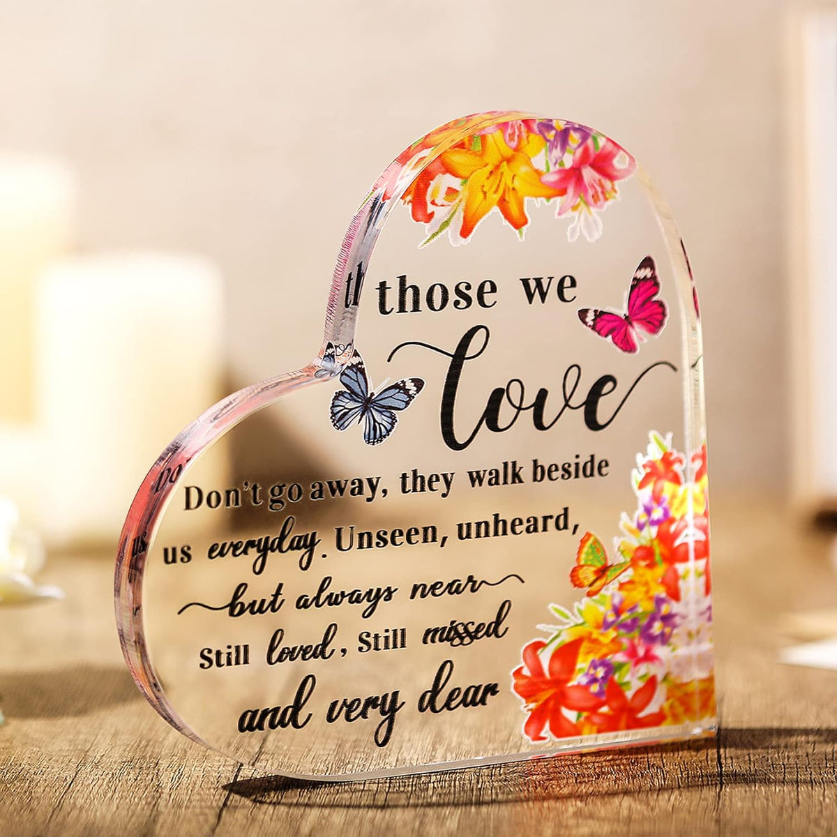 Sympathy Bereavement Gift Acrylic Heart Memorial Gift For Loss Of Loved One Sympathy Condolence Grieving Keepsake For Mom Dad Grandma Friend Remembrance Decor 1749454986973.jpg