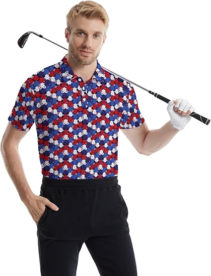 Golf Polos For Men Funny Moisture Wicking Golf Shirts Performance Quick Dry Polo Shirts Short Sleeve 1749625766683.jpg