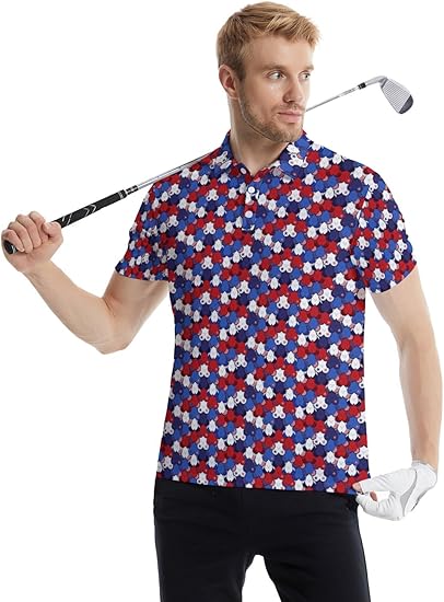 Golf Polos For Men Funny Moisture Wicking Golf Shirts Performance Quick Dry Polo Shirts Short Sleeve 1749625766848.jpg