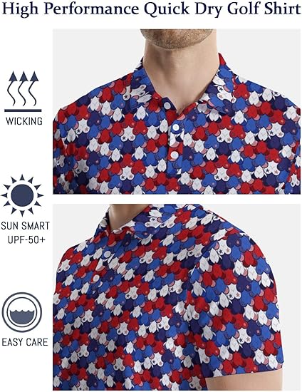 Golf Polos For Men Funny Moisture Wicking Golf Shirts Performance Quick Dry Polo Shirts Short Sleeve 1749625766872.jpg