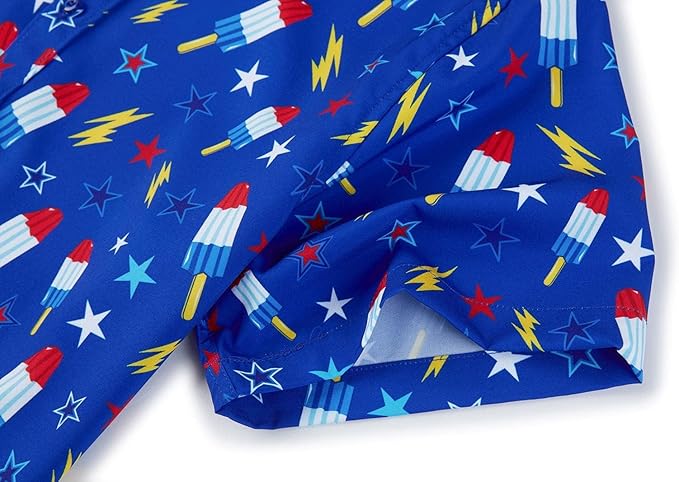 Mens Hawaiian Shirt Short Sleeves Printed Button Down Summer Beach Dress Shirts 1749630359453.jpg