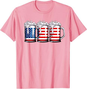 Beer American Flag 4th Of July Men Women Merica Drinking Usa T Shirt 1749630752929.jpg