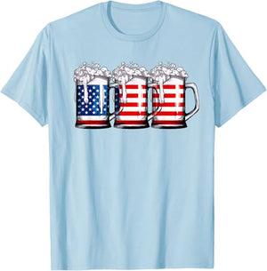 Beer American Flag 4th Of July Men Women Merica Drinking Usa T Shirt 1749630752956.jpg