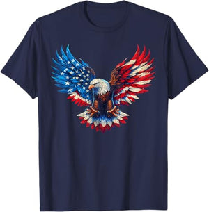 American Flag Bald Eagle Patriotic Eagle 4th Of July Usa T Shirt 1749631317977.jpg