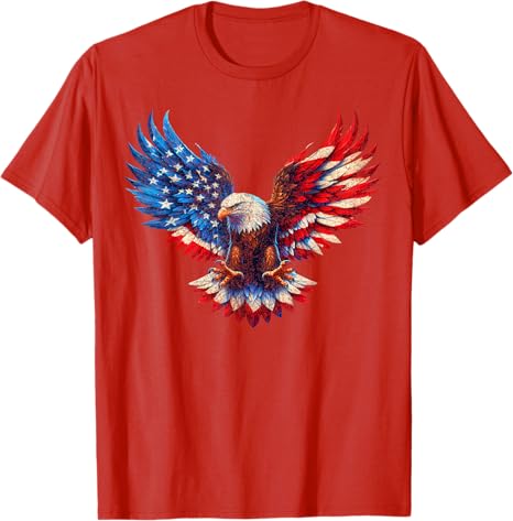 American Flag Bald Eagle Patriotic Eagle 4th Of July Usa T Shirt 1749631318004.jpg