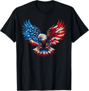 American Flag Bald Eagle Patriotic Eagle 4th Of July Usa T Shirt 1749631318026.jpg