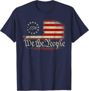 4th Of July We The People American 1776 Old American Flag T Shirt 1749632379704.jpg
