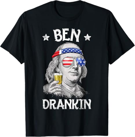 Ben Drankin 4th Of July Men Women Usa Flag T Shirt 1749693655028.jpg