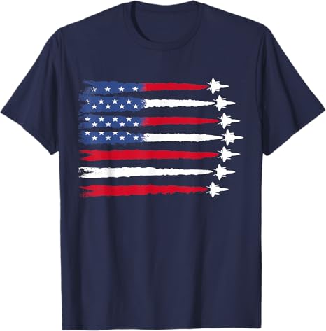 Patriotic Red White Blue Usa Flag Fighter Jets 4th Of July T Shirt 1749694610033.jpg