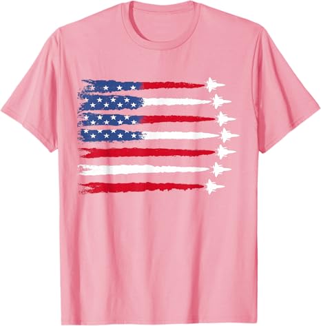 Patriotic Red White Blue Usa Flag Fighter Jets 4th Of July T Shirt 1749694610034.jpg