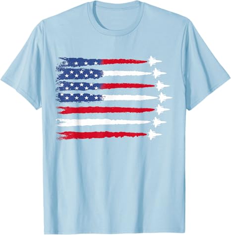 Patriotic Red White Blue Usa Flag Fighter Jets 4th Of July T Shirt 1749694610060.jpg