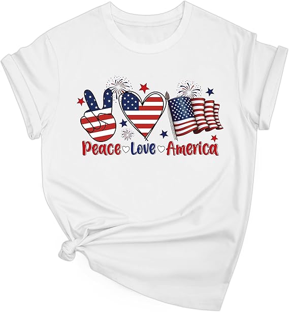 4th Of July Shirts Womenpremium Cotton Crewneck Usa American Flag Patriotic Short Sleeved T Shirt 1749696412134.jpg