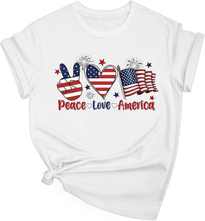 4th Of July Shirts Womenpremium Cotton Crewneck Usa American Flag Patriotic Short Sleeved T Shirt 1749696412134.jpg